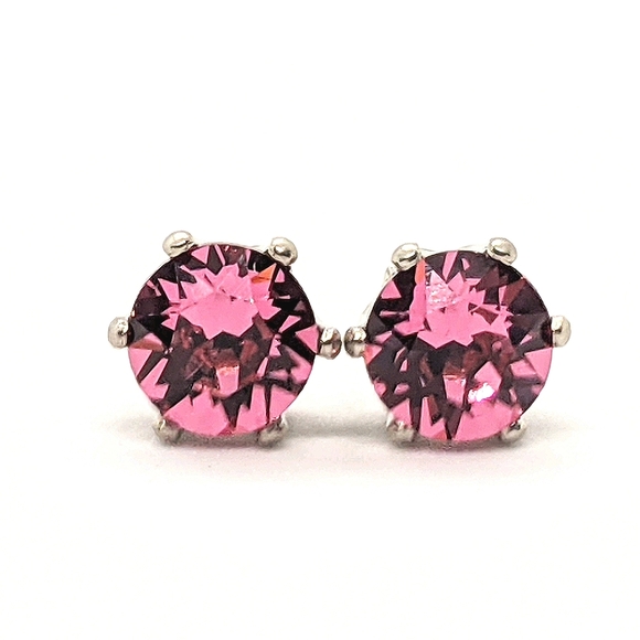 Swarovski Jewelry - ♠️+  Swarovski®ROSE Solitaire Studs